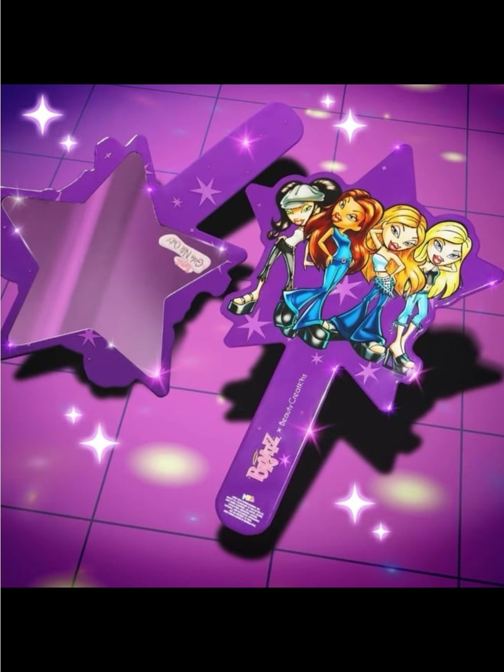 Beauty Creations x Bratz Handheld Makeup Cosmetics Mirror BNIB
